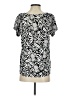 Ann Taylor LOFT Black Short Sleeve Blouse Size S - photo 2