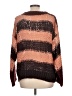 Lili's Closet Stripes Brown Pullover Sweater Size L - photo 2
