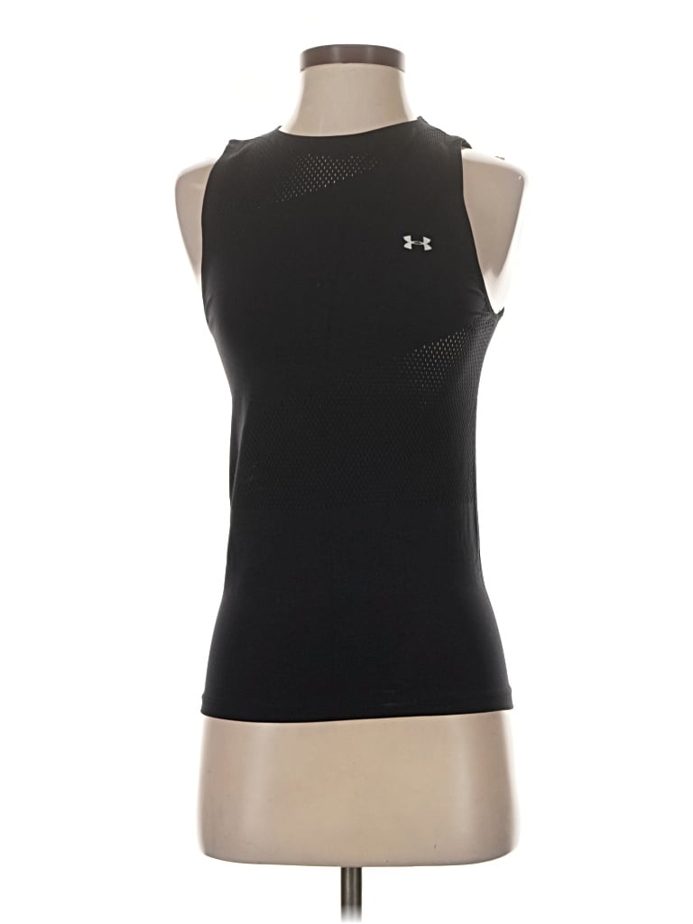Pre-owned Under Armour Active Tank Top In Black