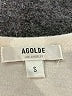 AGOLDE Solid Ivory Short Sleeve Turtleneck Size S - photo 7