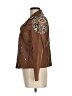 Chico's 100% Polyurethane Brown Jacket Size Med Petite (1) - photo 5