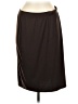 Chadwicks 100% Polyester Solid Brown Casual Skirt Size M - photo 1