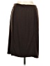 Chadwicks 100% Polyester Solid Brown Casual Skirt Size M - photo 2