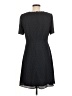 The Limited 100% Polyester Polka Dots Gray Casual Dress Size 6 - photo 2