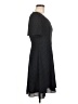 The Limited 100% Polyester Polka Dots Gray Casual Dress Size 6 - photo 4
