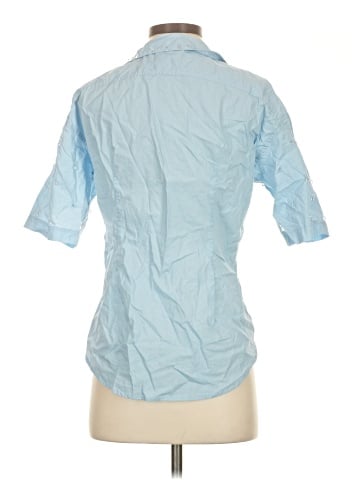 J.Crew Collection 3/4 Sleeve Button-Down Shirt (view 2)