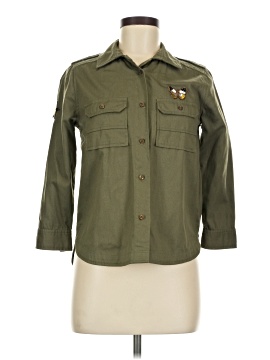 Assorted Brands 3/4 Sleeve Button Down Shirt