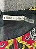 Alice + Olivia Print Black Cocktail Dress Size 6 - photo 6