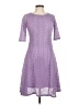Rabbit Rabbit Rabbit Designs 100% Polyester Purple Casual Dress Size 6 - photo 1