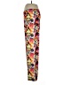 Ciao Bella Print Orange Casual Pants Size L - photo 5