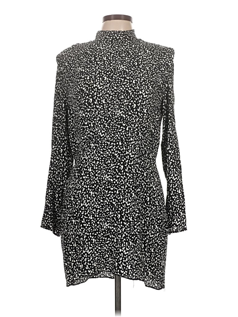 Pre-owned Zara Cocktail Dress In Silver