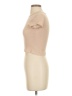 Reformation Tan Short Sleeve Turtleneck Size XS (estimated) - photo 5