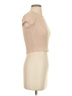 Reformation Tan Short Sleeve Turtleneck Size XS (estimated) - photo 4