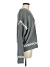 Adora Chevron-herringbone Gray Pullover Sweater Size M - photo 4
