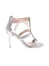 Badgley Mischka Silver Pink Sandals Size 8 - photo 1