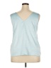 Assorted Brands Blue Sleeveless Top Size 2X - photo 2