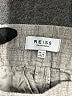 Reiss Chevron-herringbone Gray Casual Pants Size 2 - photo 7