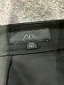 Zara 100% Polyester Black Skort Size S - photo 3