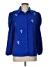 Available 100% Polyester Blue 3/4 Sleeve Blouse Size L - photo 1