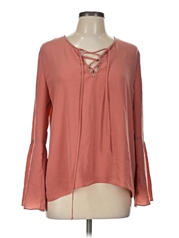 Waverly Grey Long Sleeve Blouse (view 1)