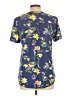 Assorted Brands Tropical Blue Short Sleeve Blouse Size L - photo 2