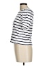 Design History 100% Cotton Stripes White Short Sleeve Top Size M - photo 5