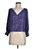 Rails Purple 3/4 Sleeve Blouse Size M - photo 1