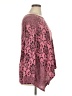 One World 100% Polyester Paisley Pink Pullover Sweater Size XL - photo 4
