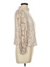 Assorted Brands Ivory Long Sleeve Blouse Size 12 - photo 4