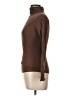 Eyeshadow 100% Cotton Brown Long Sleeve Turtleneck Size L - photo 5