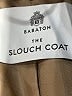 Babaton Tan Coat Size XS - photo 6