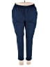 DSG Solid Blue Active Pants Size XXL - photo 1