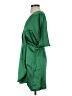 H&M 100% Polyester Green Cocktail Dress Size S - photo 5
