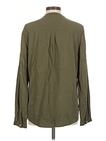 Per Se Long Sleeve Button-Down Shirt (view 2)