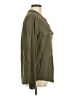 Per Se 100% Rayon Green Long Sleeve Button-Down Shirt Size M - photo 4