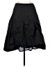 Akris Punto 100% Polyester Solid Black Formal Skirt Size 8 - photo 2