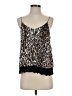 Assorted Brands 100% Polyester Brown Sleeveless Top Size S - photo 1