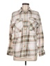Just Polly 100% Polyester Tan Cardigan Size M - photo 1