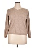 Ofeefan Chevron-herringbone Tan Pullover Sweater Size XL - photo 1