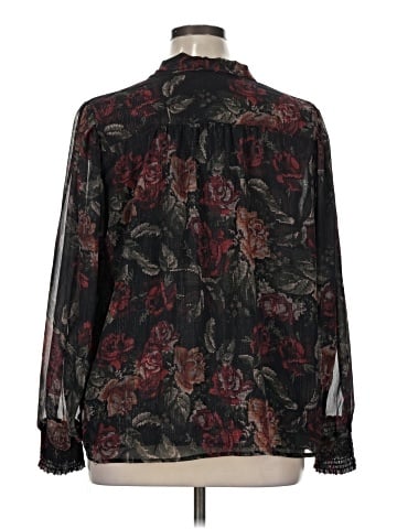 Farmers Market Long Sleeve Blouse (view 2)