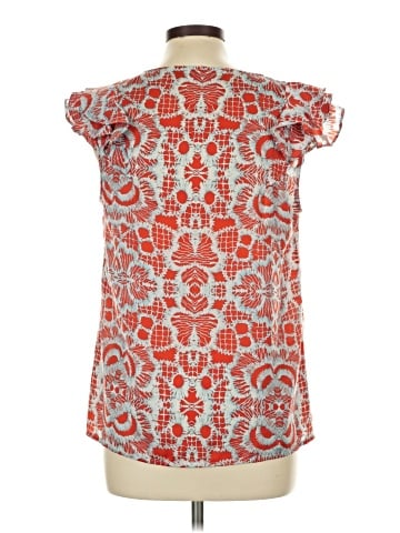 Cynthia by Cynthia Rowley Short Sleeve Blouse (view 2)
