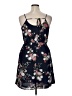 Lush 100% Polyester Floral Blue Casual Dress Size XL - photo 2