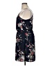 Lush 100% Polyester Floral Blue Casual Dress Size XL - photo 5