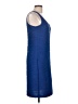 NY Collection Solid Blue Cocktail Dress Size L - photo 4