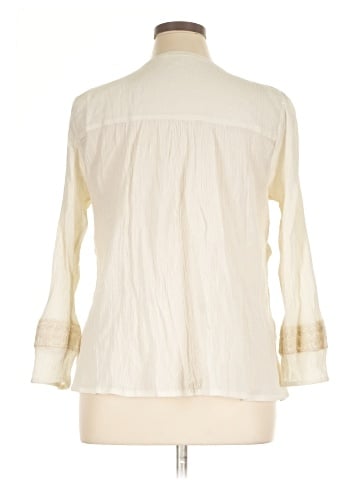 Lucky Brand 3/4 Sleeve Blouse (view 2)