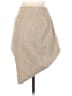 RENA LANGE 100% Silk Tweed Tan Silk Skirt Size EU 38 / US 8 - photo 2