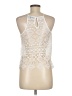 Rebellion 100% Polyester Ivory Sleeveless Blouse Size M - photo 2