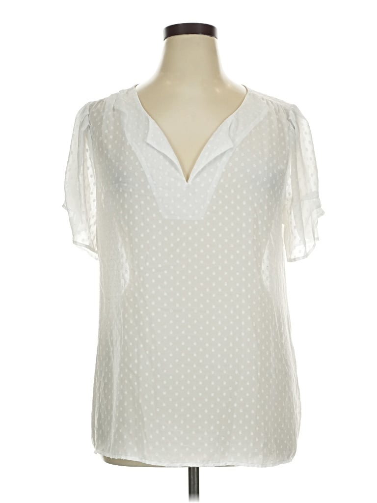 Pre-owned Avenue Short Sleeve T-shirt In Ivory