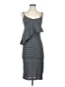 Esprit Stripes Gray Casual Dress Size S - photo 1