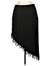 Finley Solid Black Formal Skirt Size 8 - photo 1